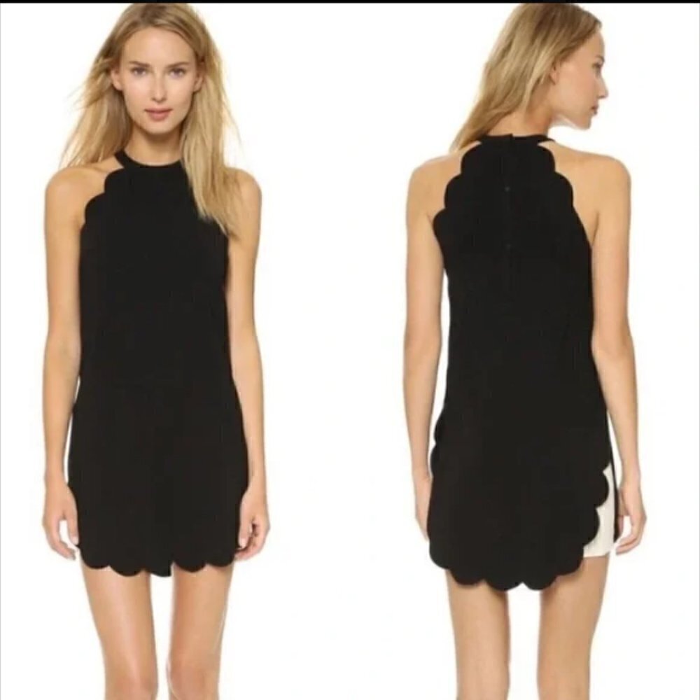 A.L.C Alexis Halter Obsidian Dress